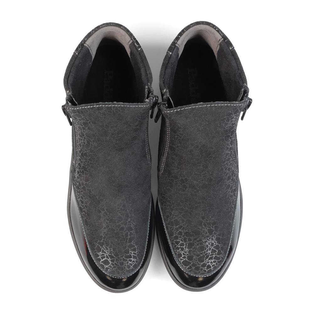 Padders Ladies Comfort 2E Fit HAWES - Black Feature