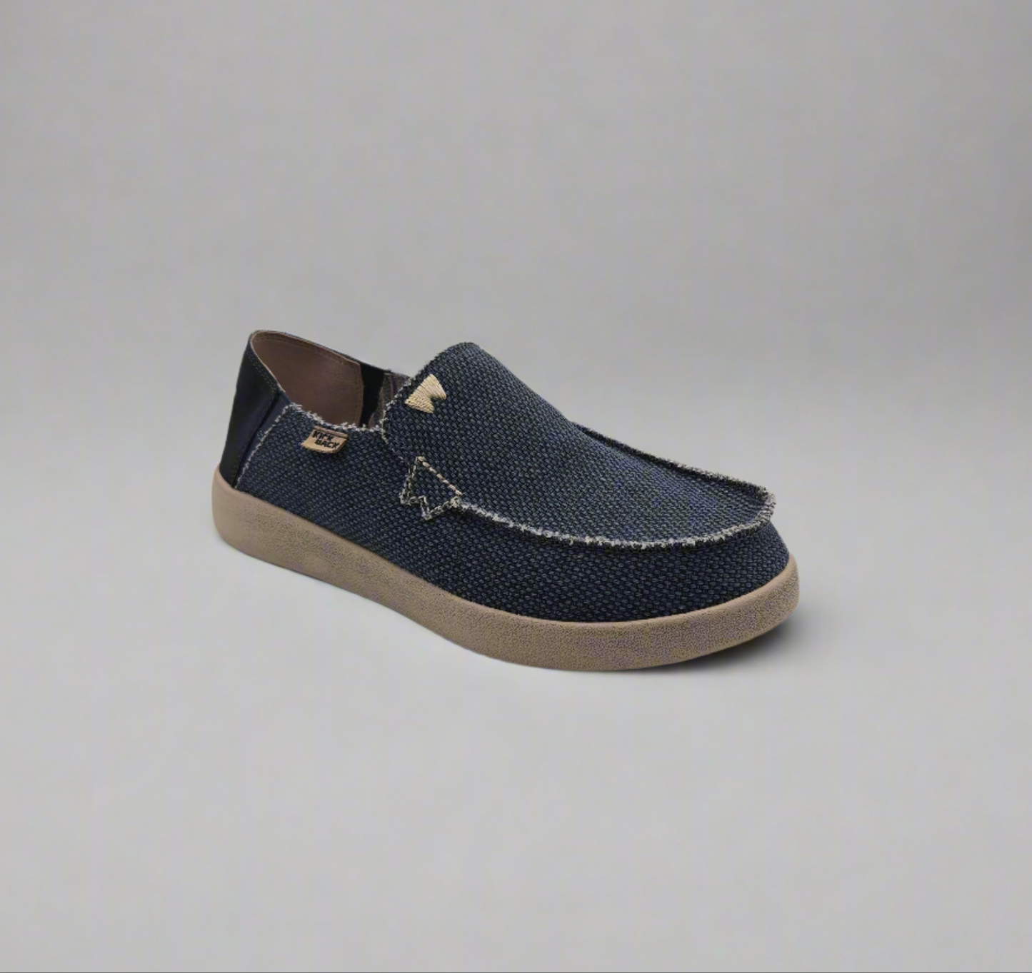 Kickback Barbeach Heavy Canvas Shoe - Deep Navy