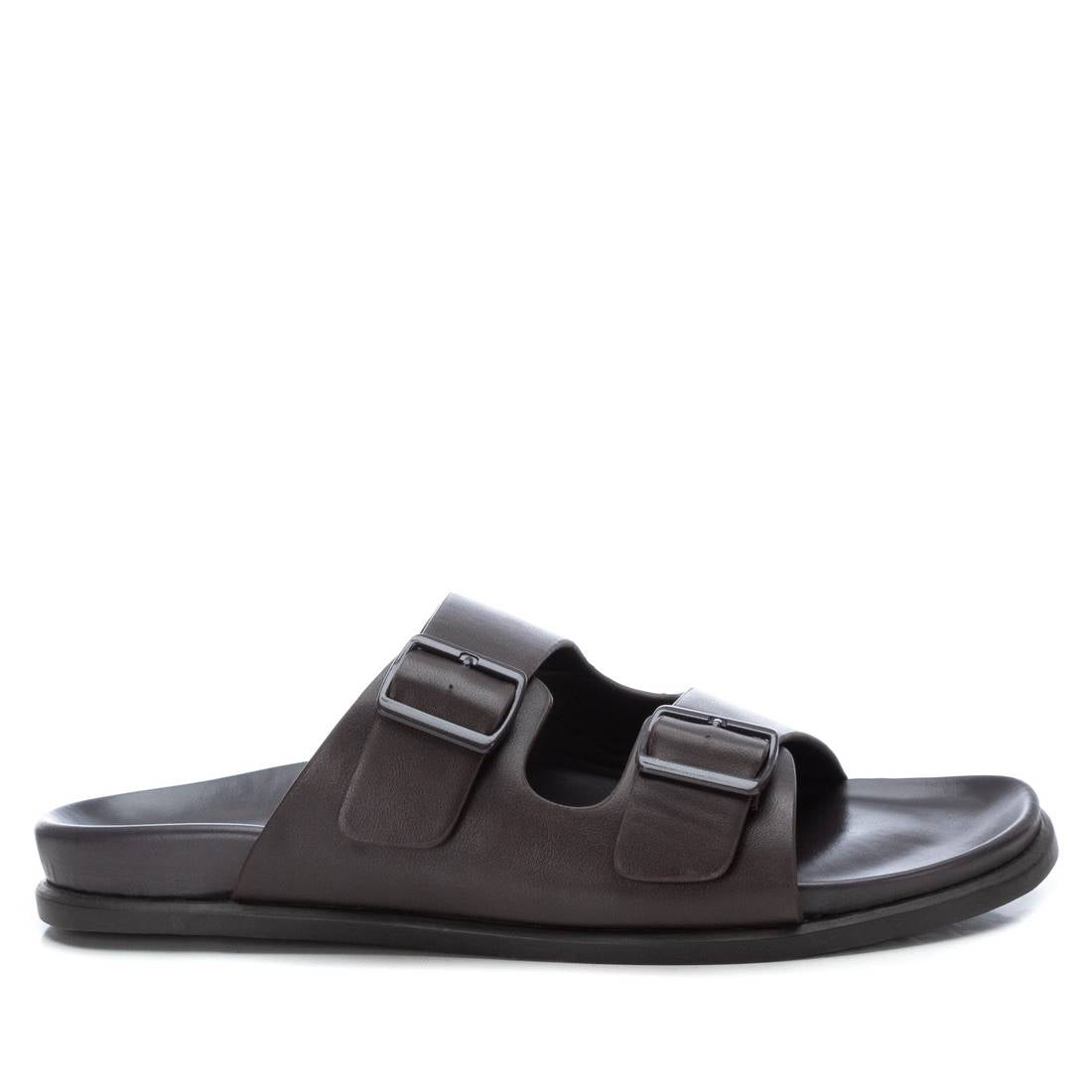 Two Strap Buckle Sandal 141288 Marrone