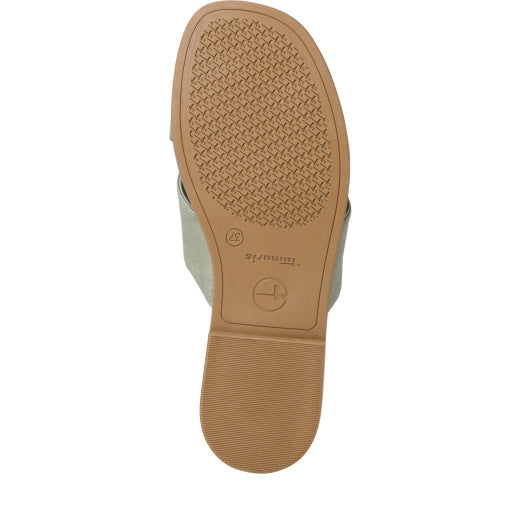 صندل Tamaris 1-27112-28 775 مسطح متقاطع باللون الأخضر الفاتح