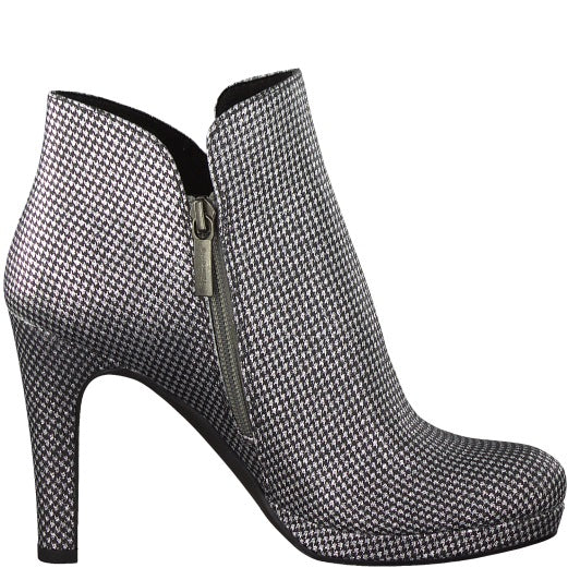 Tamaris Silver Ankle Boots