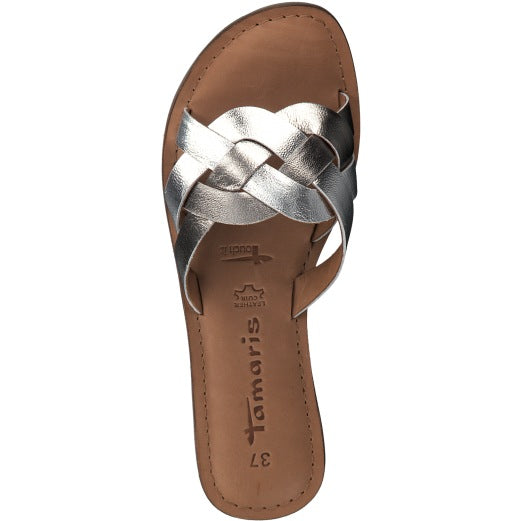 صندل Tamaris Toe Post-Slip-On - فضي