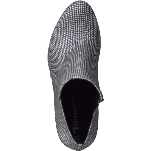 Tamaris Silver Ankle Boots