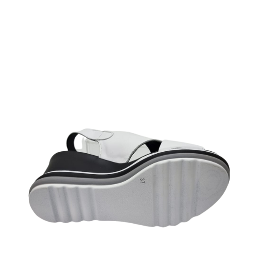 White Sandals Wedge Pepe Menargues