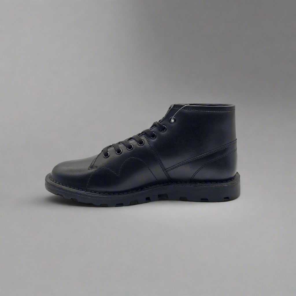Grafters B 430 A+ Original Retro Monkey Boots - Black