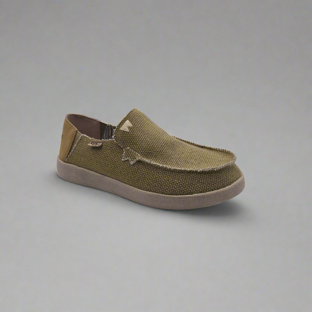Kickback Barbeach Heavy Canvas Shoe - Mustard