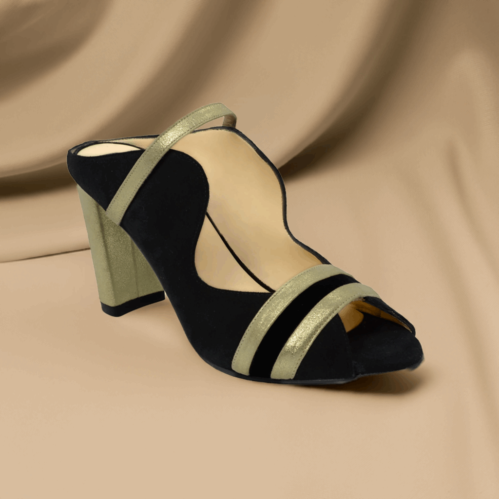 Footsie T2807 Black and Gold
