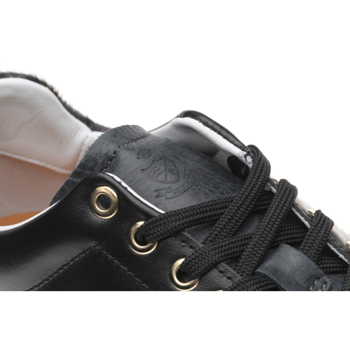 Herring Athena ladies rubber-soled trainers in black