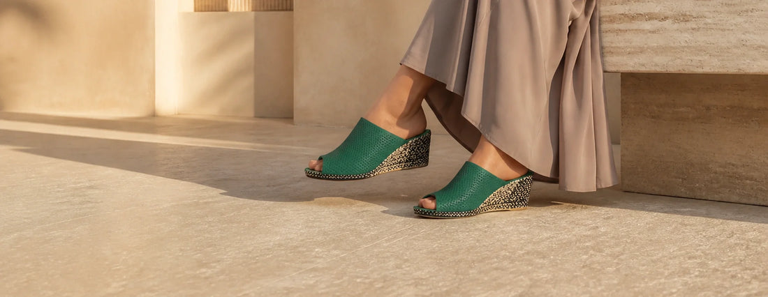 The Role of Footwear in Emirati Fashion: Then and Now