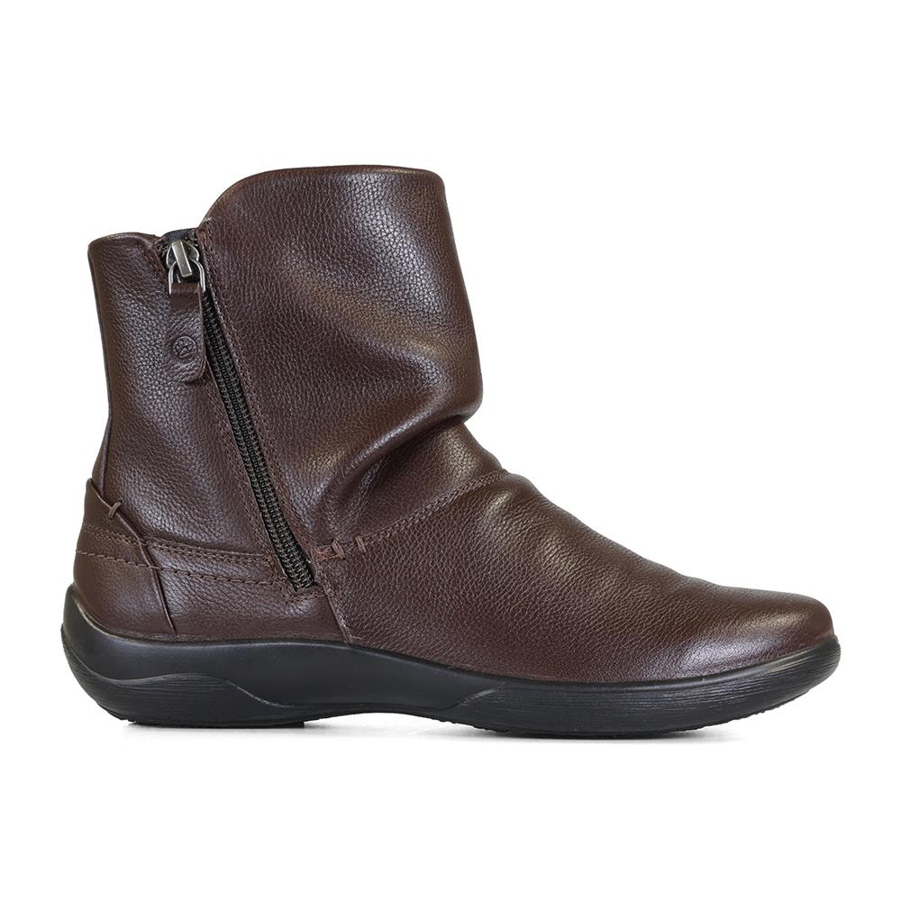 Padders Ladies Dual Fit Comfort 2E/3E BEAU - Bark Leather