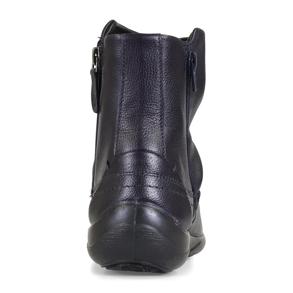 Padders Ladies Dual Fit Comfort 2E/3E BEAU - Navy Leather