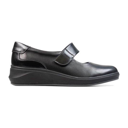 Padders Ladies Comfort 2E Fit BAWTRY - Black Leather