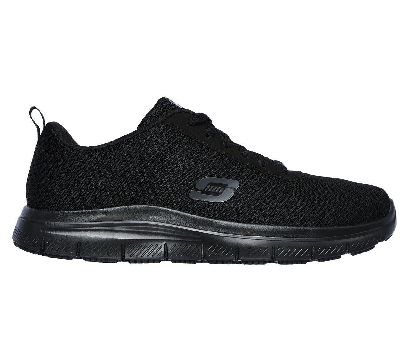 Skechers Flex Advantage - Bendon Sr Work Shoe Mens Occupational Footwear in Black