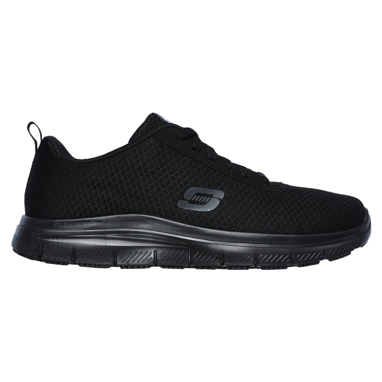 Skechers Flex Advantage - Bendon Sr Work Shoe Mens Occupational Footwear in Black