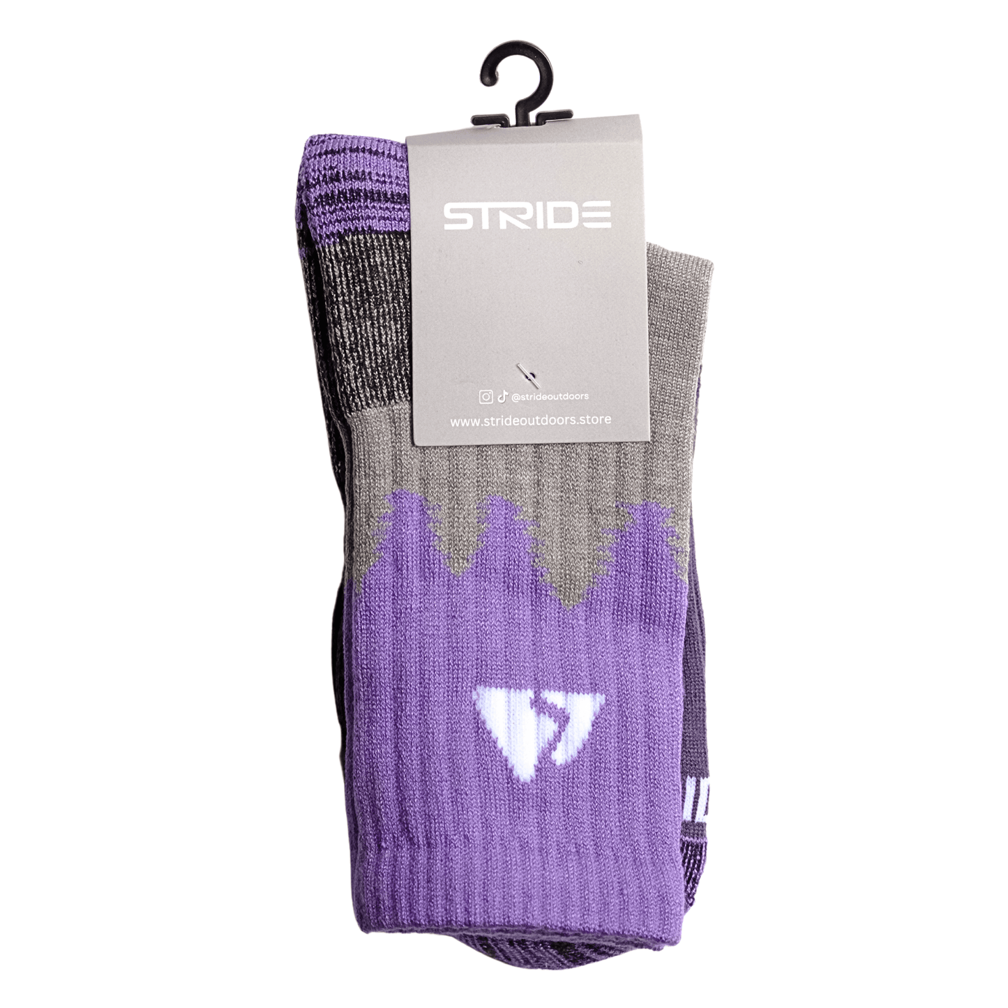 Merino Wool Crew Socks - Thermal Hiking Socks Unisex