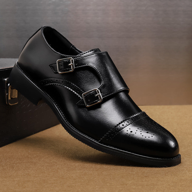 Low-top Men's Leather Shoes Formal Wear