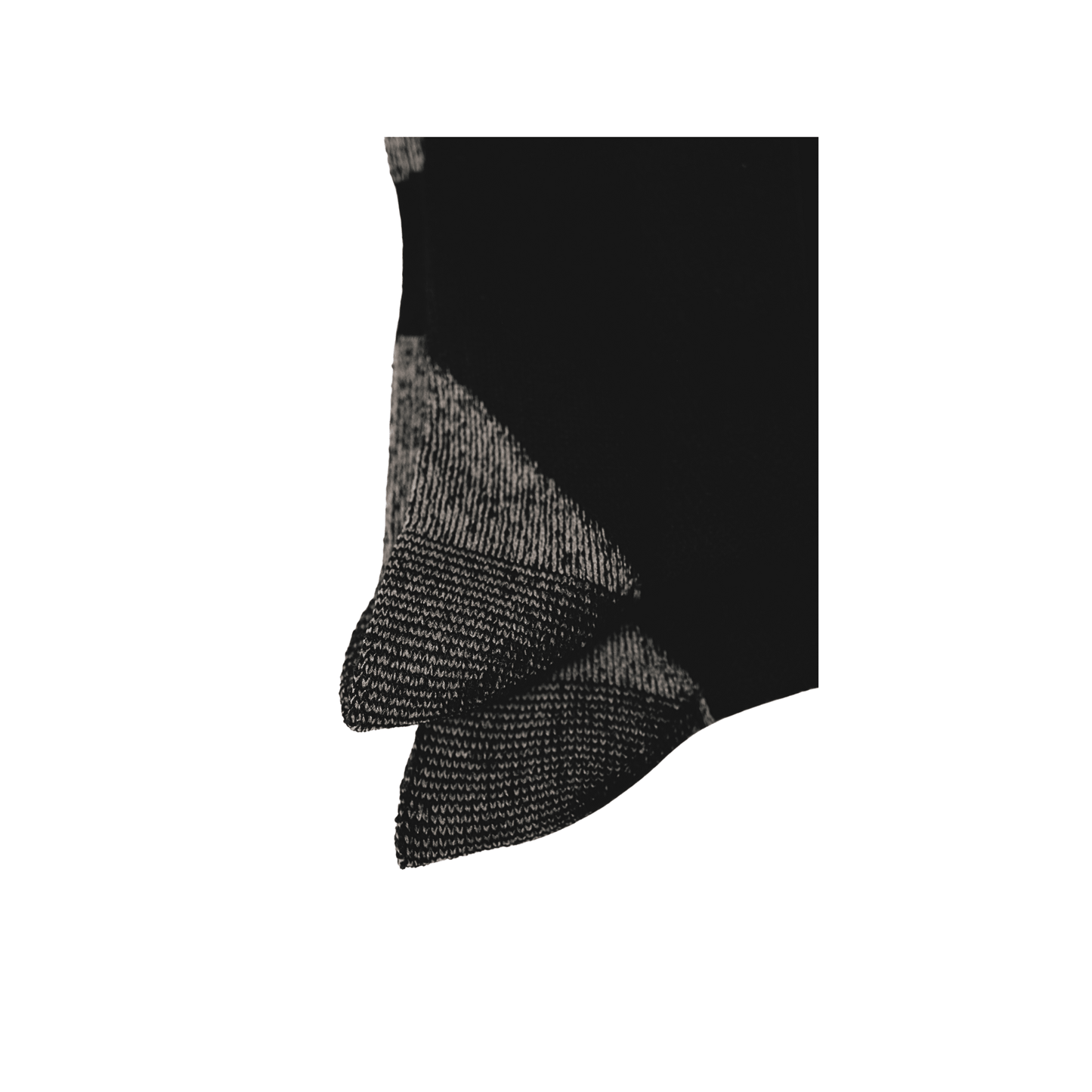 Black Merino Wool Winter Hiking Socks - Men & Women
