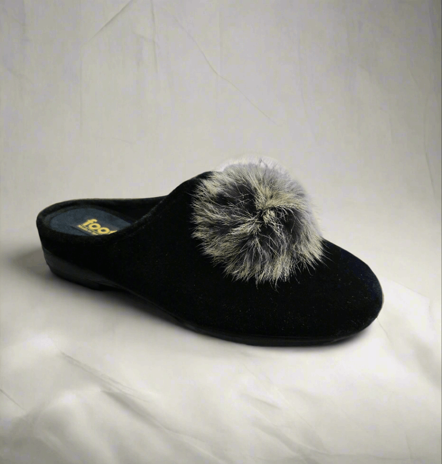 Footsie 101 SA6788-POM Black