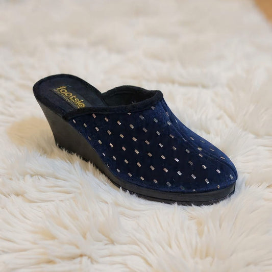 Footsie101 CA-14386F Zueco SC/A Canalon slipper Marino Navy