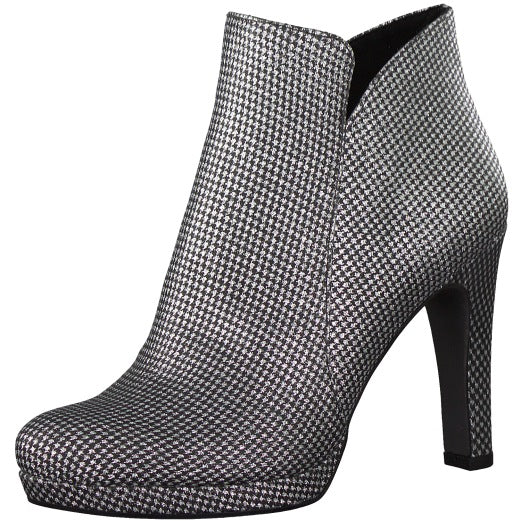 Tamaris Silver Ankle Boots