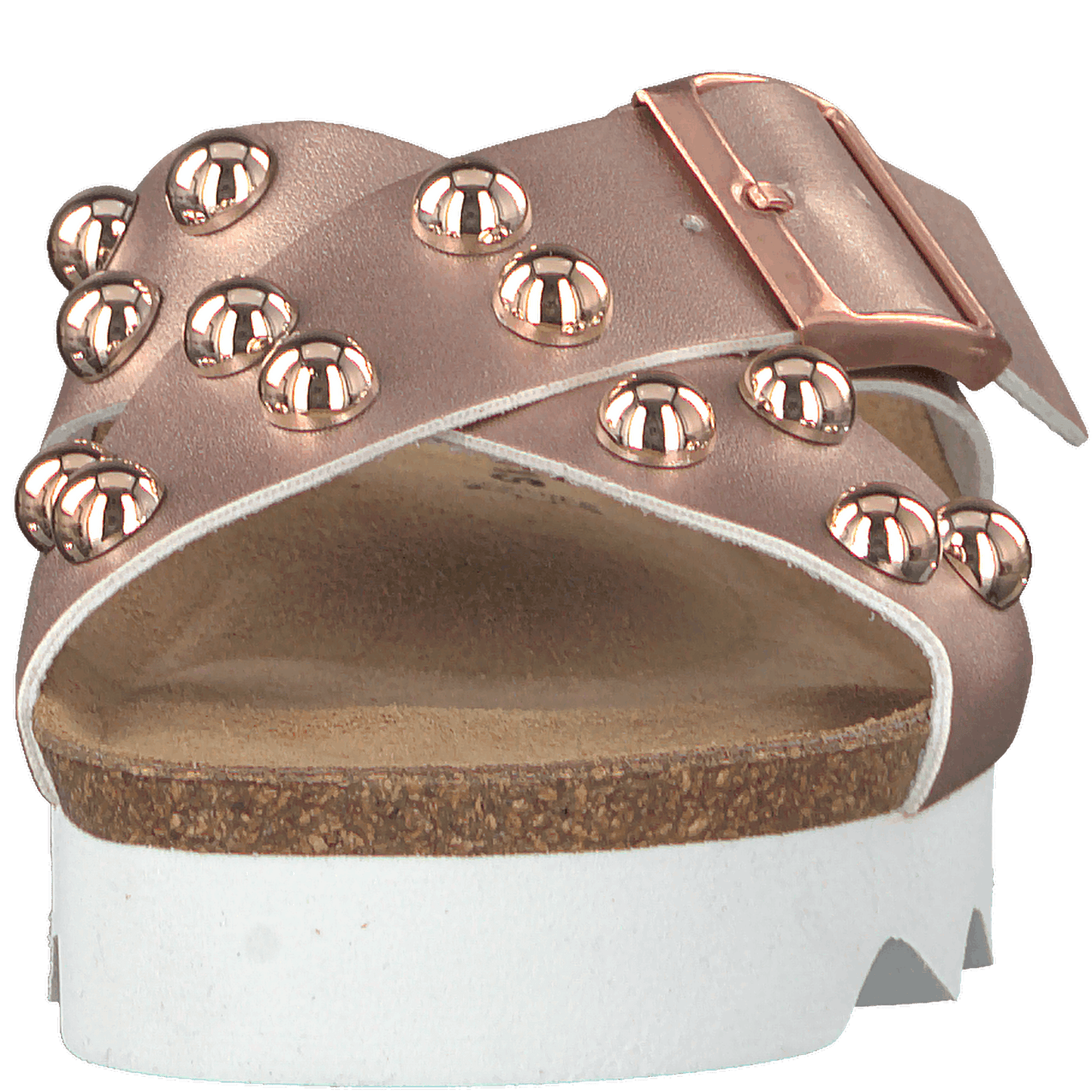 Tamaris Slip-on Slippers Buckle with Studs Rose/Gold