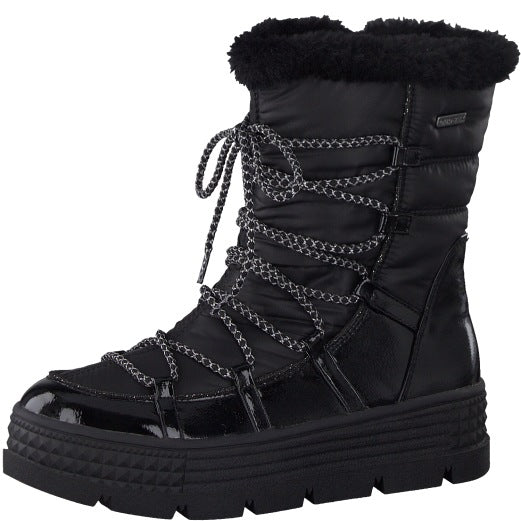 Bottes de neige noires Tamaris