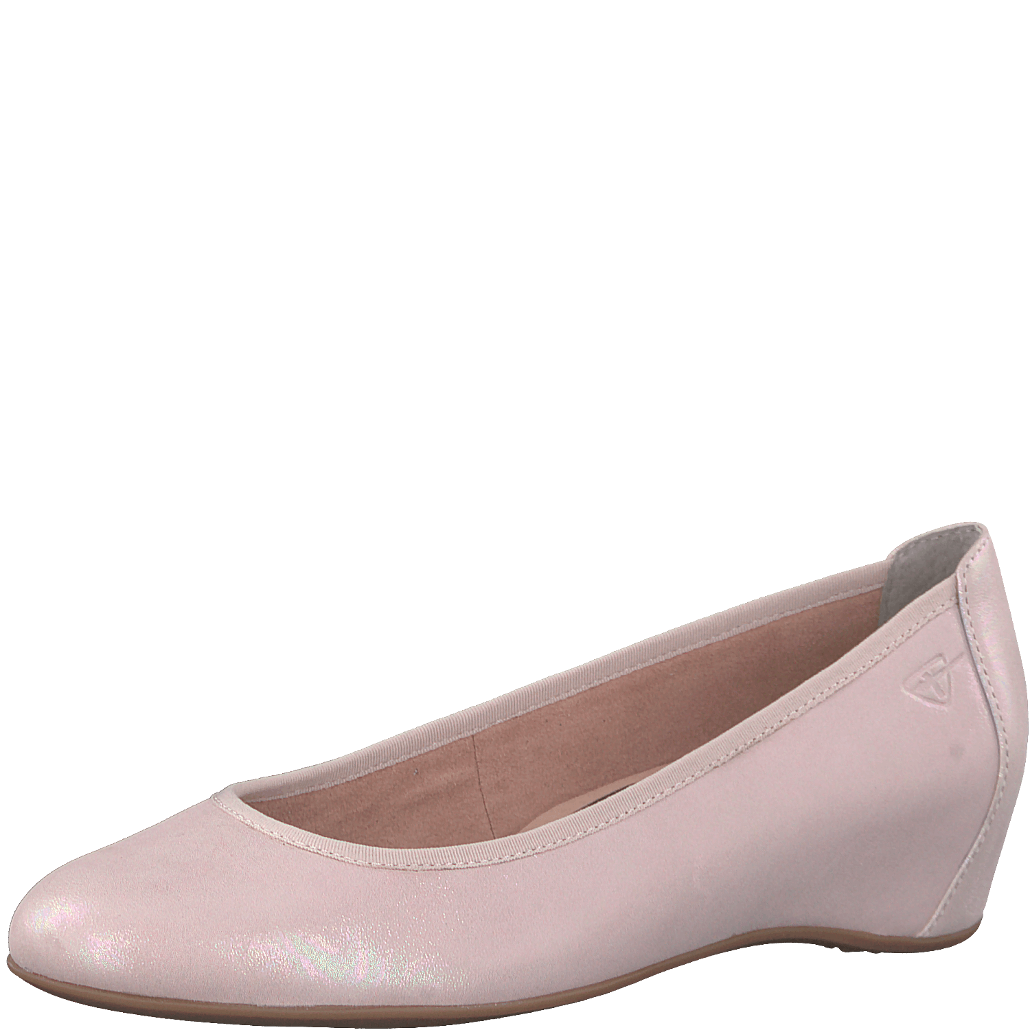 Tamaris Genuine Leather Wedges Lt/Rose