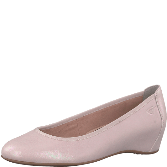 Tamaris Genuine Leather Wedges Lt/Rose