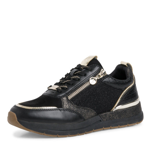 Tamaris Trainers/Sneakers 1-23732-29 048 Black/Gold