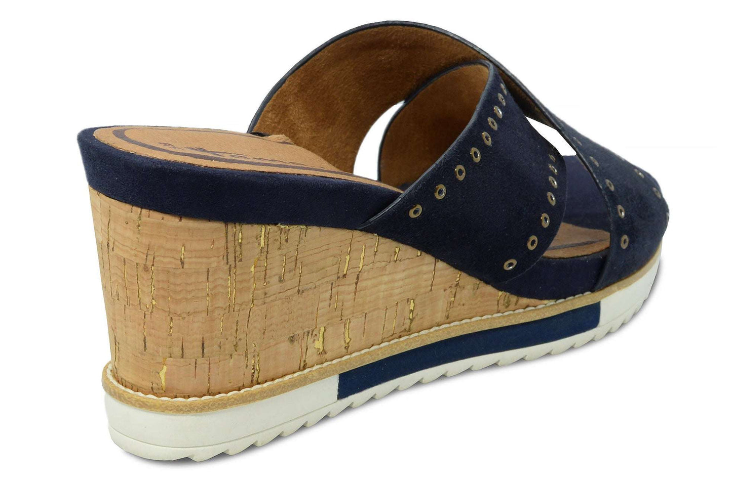 Tamaris Wedge Heel Boho Style - Navy