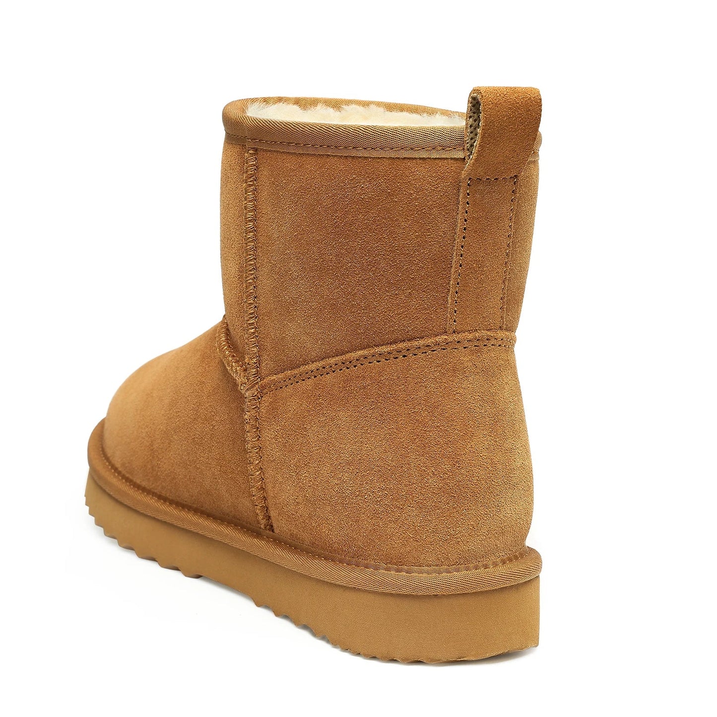 Women's Comfy Suede Plush Winter Warm Snow Boots