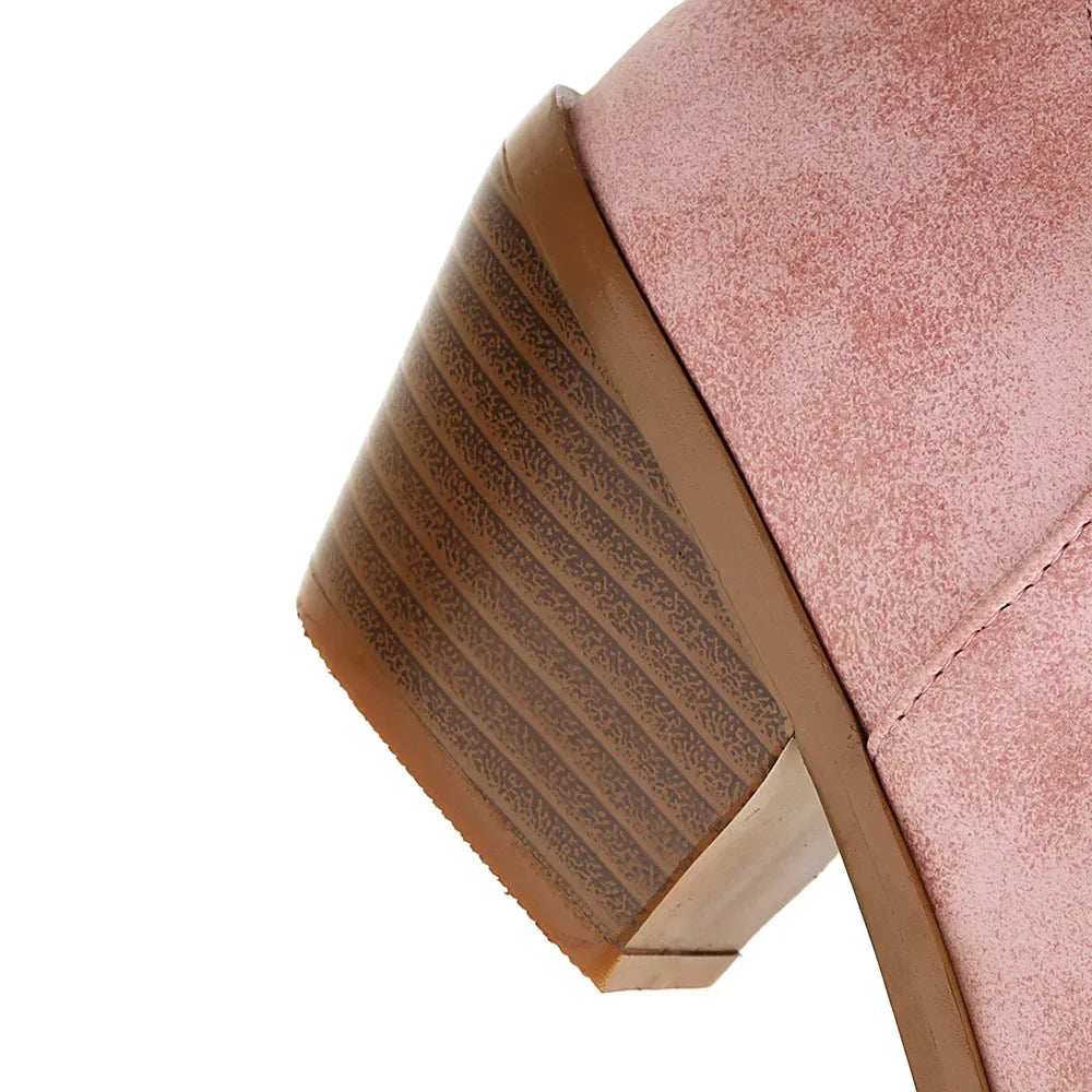 Pointed Toe Knight Boots for Women