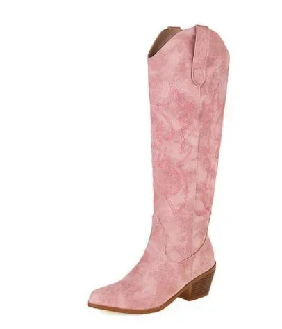 Pointed Toe Knight Boots for Women