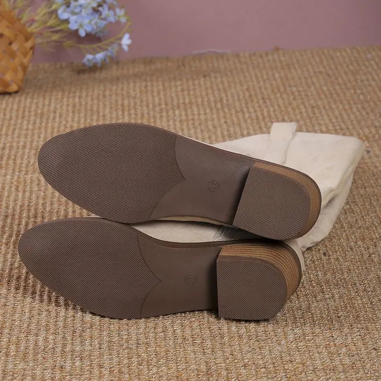 Women Chelsea Cowboy Knee High Boots