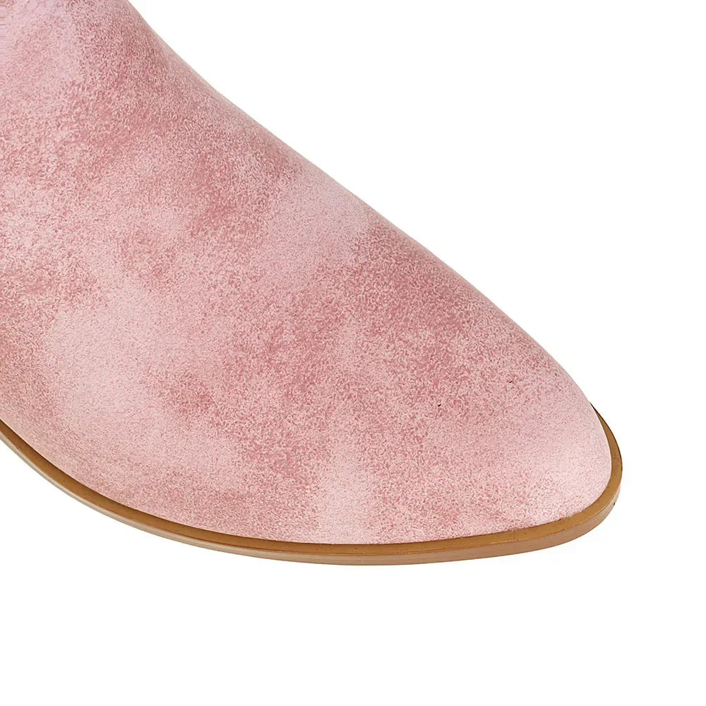 Pointed Toe Knight Boots for Women