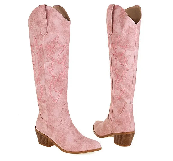 Pointed Toe Knight Boots for Women