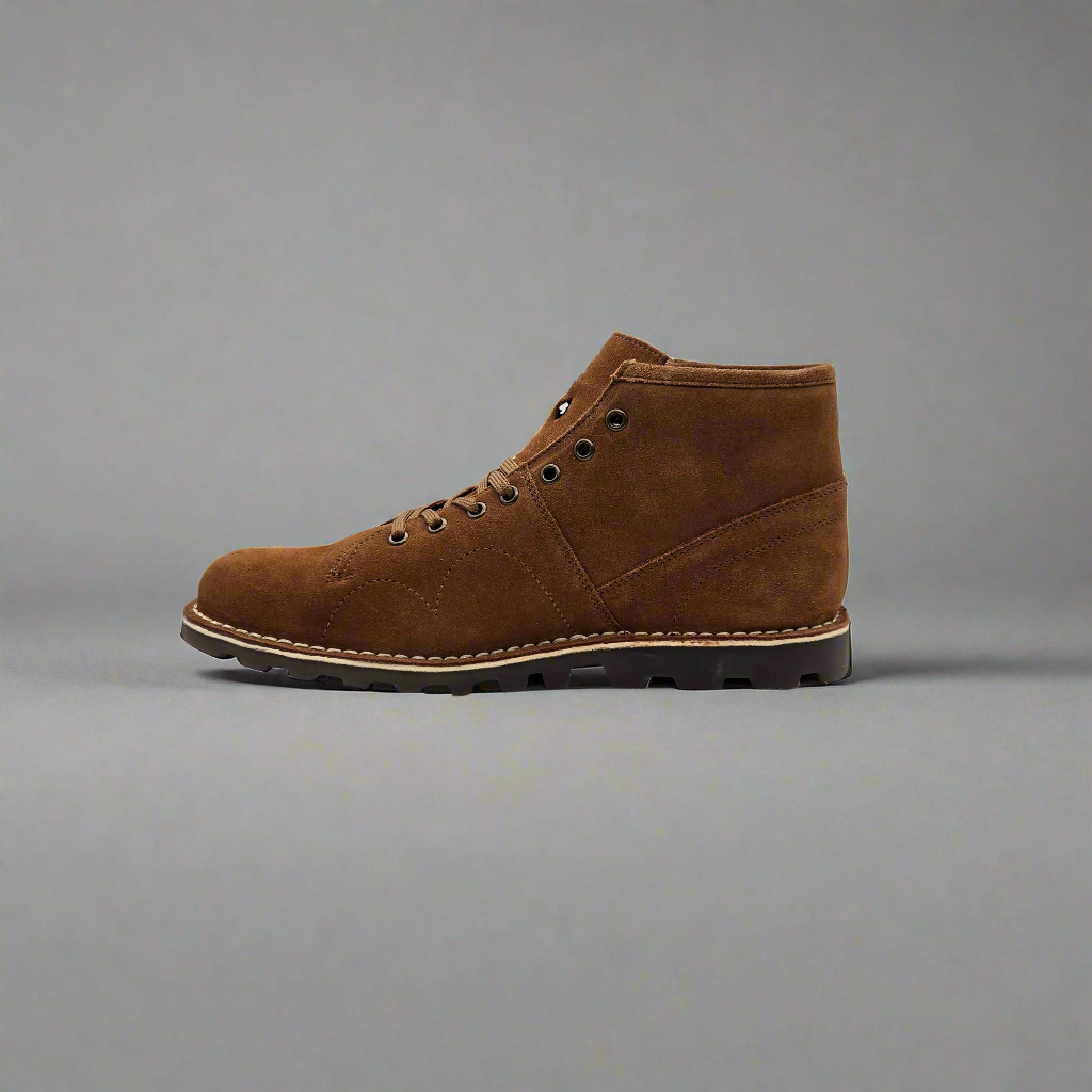 Grafters Tan Suede Monkey Boot