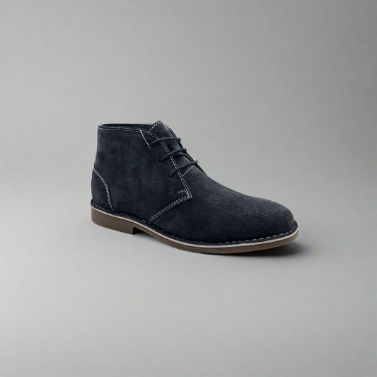 Lucini Men's Desert Boot - Navy