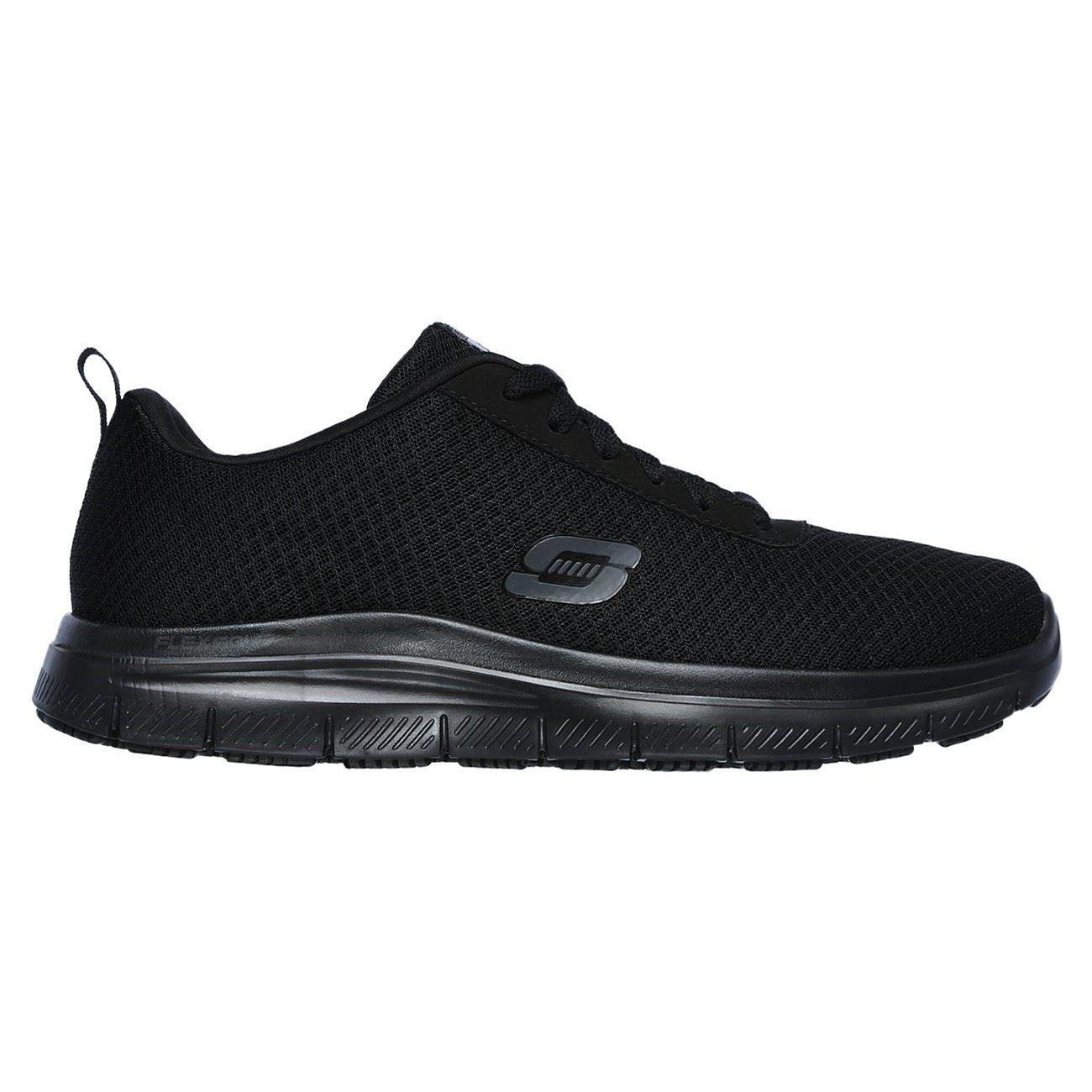 Skechers Flex Advantage - Bendon Sr Work Shoe Mens Occupational Footwear in Black