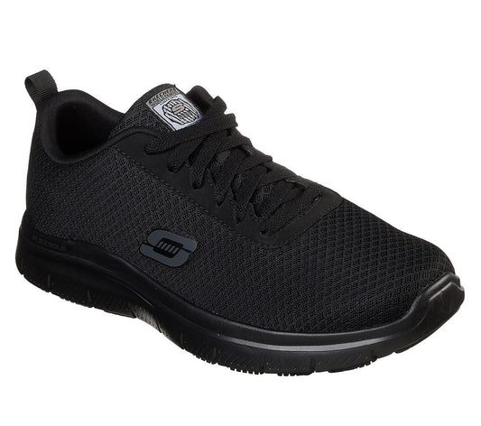 Skechers Flex Advantage - Bendon Sr Work Shoe Mens Occupational Footwear in Black