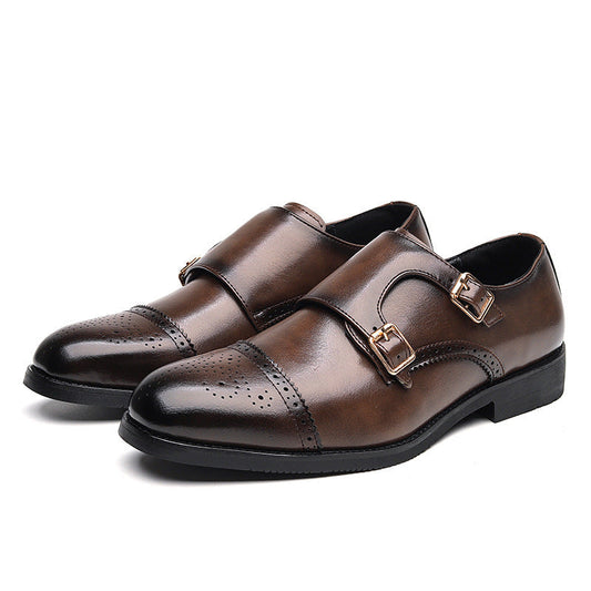 Low-top Men's Leather Shoes Formal Wear