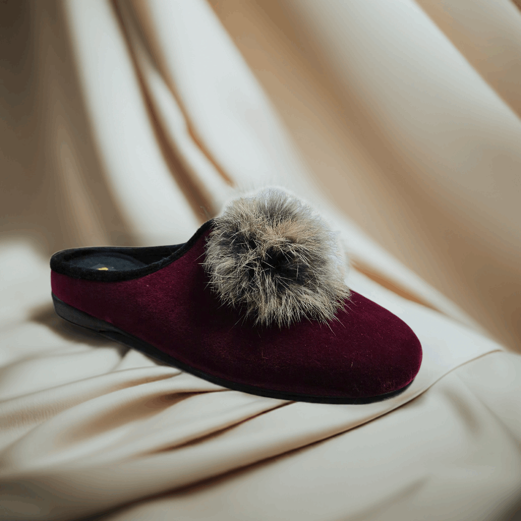 Footsie 101 SA6788-POM Burgundy