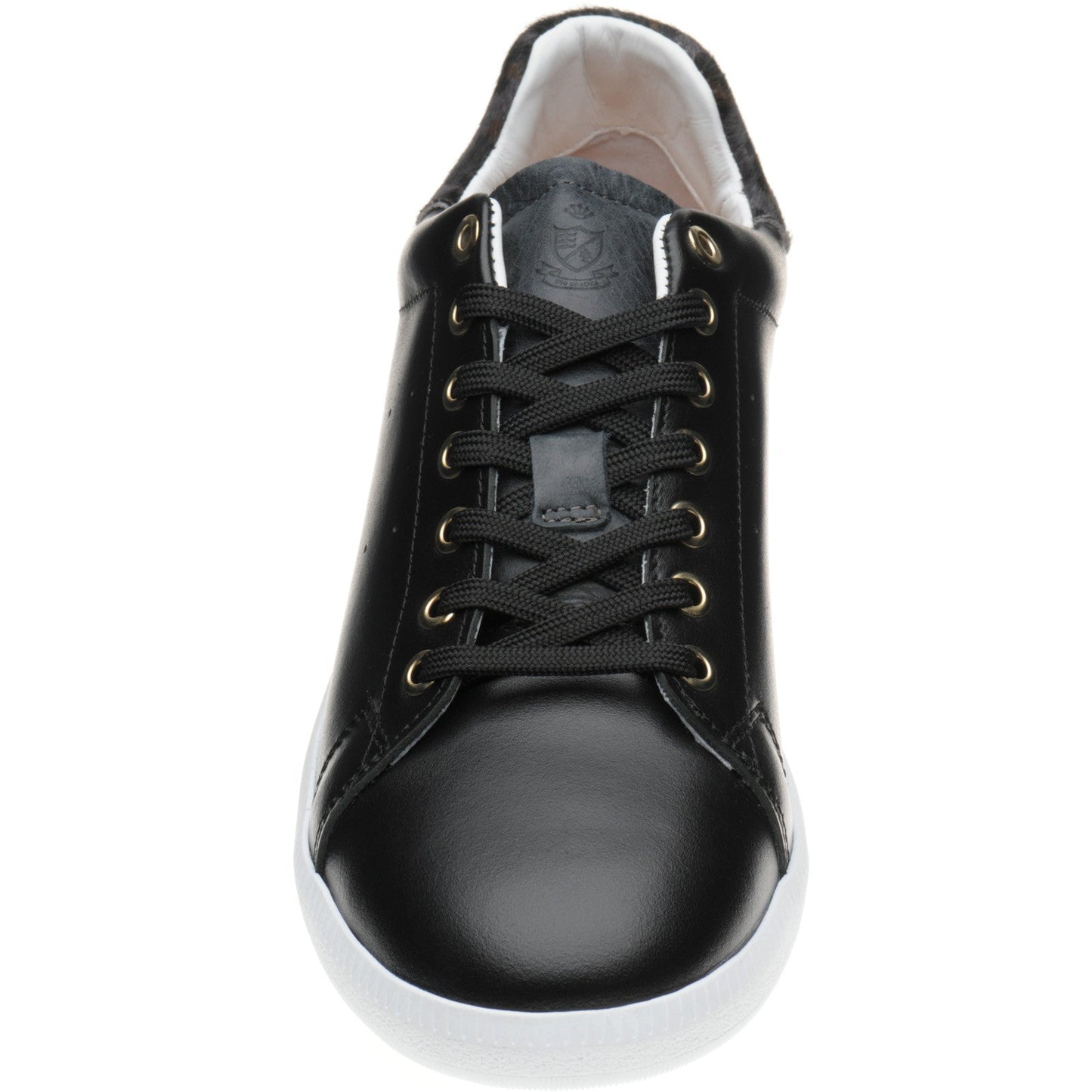 Herring Athena ladies rubber-soled trainers in black