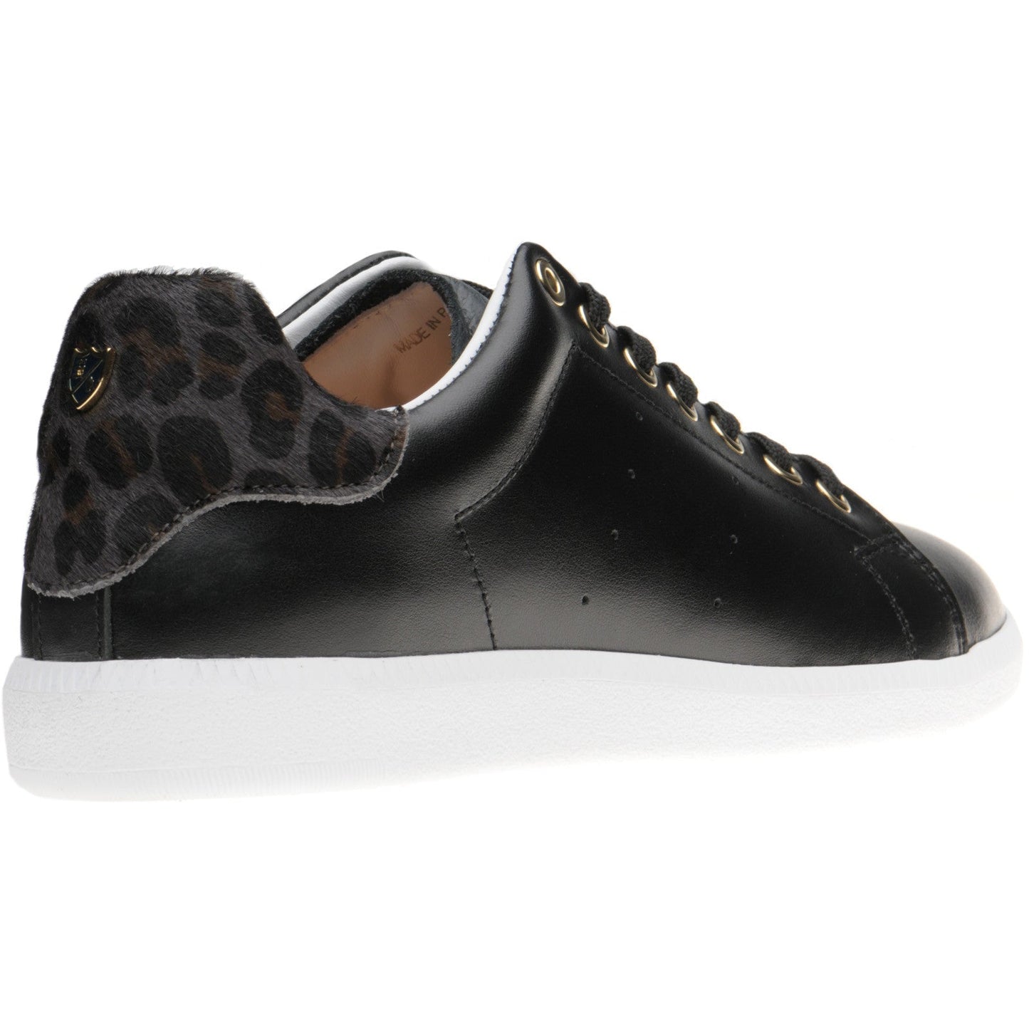 Herring Athena ladies rubber-soled trainers in black